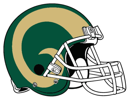 Colorado State Rams 1993-1994 Helmet Logo vinyl decal